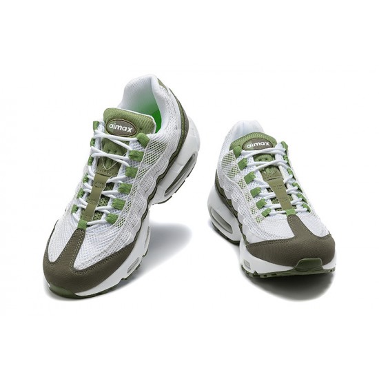 Air Max 95 TT White Green FD0780-100 Running Shoes Men's