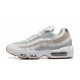 Air Max 95 TT White Grey and Orange DM0011-100  Running Shoes Men's