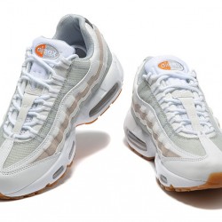 Air Max 95 TT White Grey and Orange DM0011-100  Running Shoes Men's