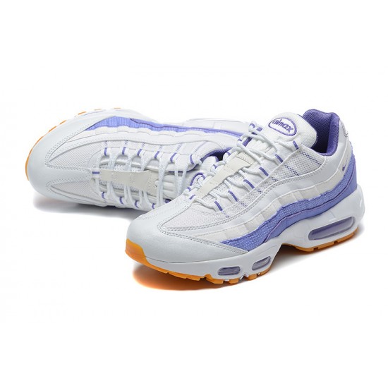 Air Max 95 TT White Purple DM0011-101 Running Shoes Men's