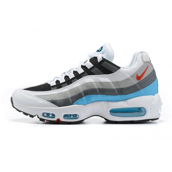 Air Max 95 TT White Red Black CV6971-100 Running Shoes Men's