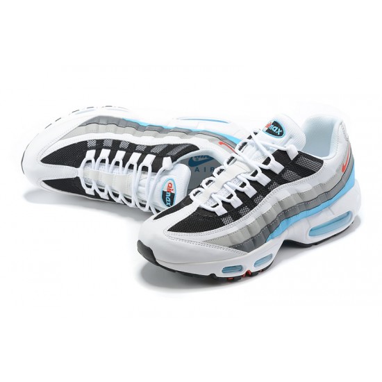 Air Max 95 TT White Red Black CV6971-100 Running Shoes Men's