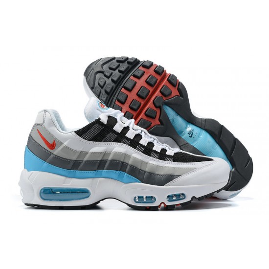 Air Max 95 TT White Red Black CV6971-100 Running Shoes Men's