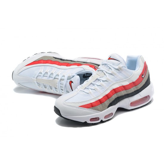 Air Max 95 TT White Red DQ3430-001 Running Shoes Men's