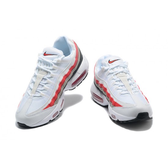 Air Max 95 TT White Red DQ3430-001 Running Shoes Men's