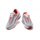 Air Max 95 TT White Red and Grey Running Shoes Men's