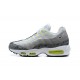 Air Max 95 TT White and Grey Running Shoes Men's