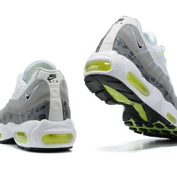 Air Max 95 TT White and Grey Running Shoes Men's