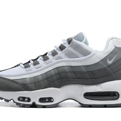 Air Max 95 TT White and Grey Running Shoes Men's