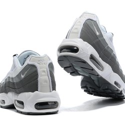 Air Max 95 TT White and Grey Running Shoes Men's