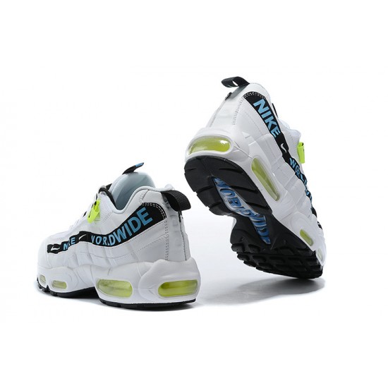 Air Max 95 TT Worldwide Pack White Black CT0248-100 Running Shoes Men's