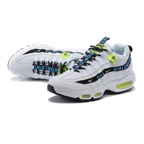 Air Max 95 TT Worldwide Pack White Black CT0248-100 Running Shoes Men's