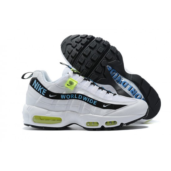 Air Max 95 TT Worldwide Pack White Black CT0248-100 Running Shoes Men's