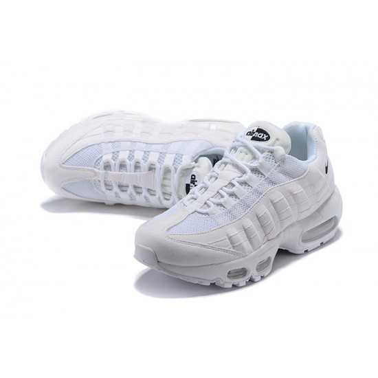 Air Max 95 TT Foot Locker White Black Running Shoes Women's