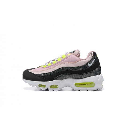 Air Max 95 TT Pink Black White Running Shoes Women's