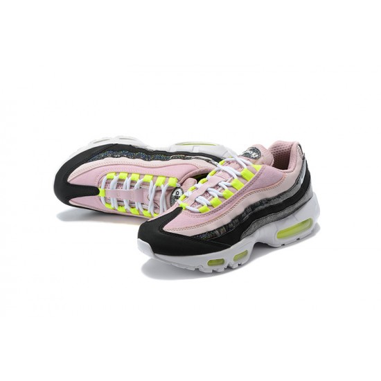 Air Max 95 TT Pink Black White Running Shoes Women's