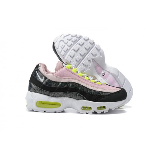 Air Max 95 TT Pink Black White Running Shoes Women's