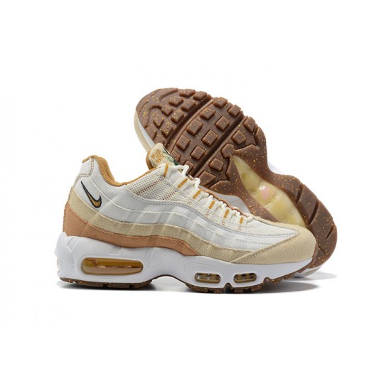 Air Max 95 TT White Brown DC3991-100 Running Shoes Women's