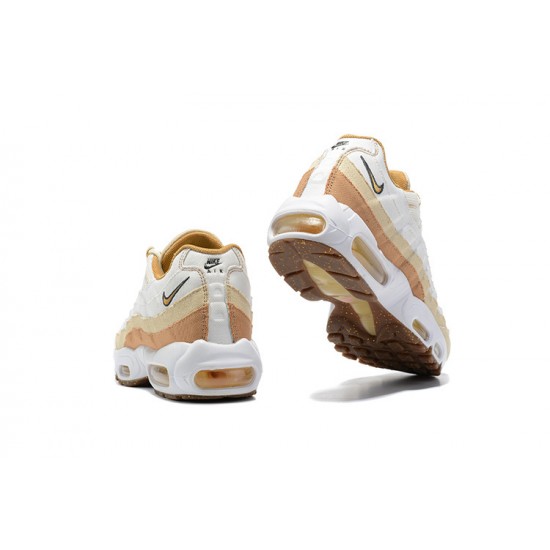 Air Max 95 TT White Brown DC3991-100 Running Shoes Women's