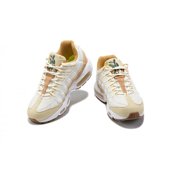 Air Max 95 TT White Brown DC3991-100 Running Shoes Women's