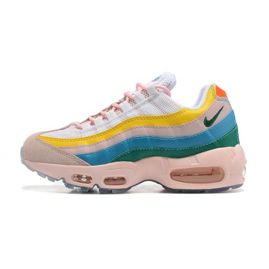 Air Max 95 TT Yellow Pink White DQ9323-200 Running Shoes Women's