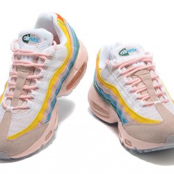 Air Max 95 TT Yellow Pink White DQ9323-200 Running Shoes Women's