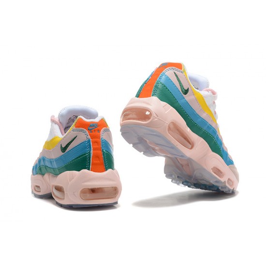 Air Max 95 TT Yellow Pink White DQ9323-200 Running Shoes Women's