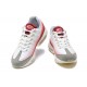 Air Max Plus White Red Running Shoes Men's