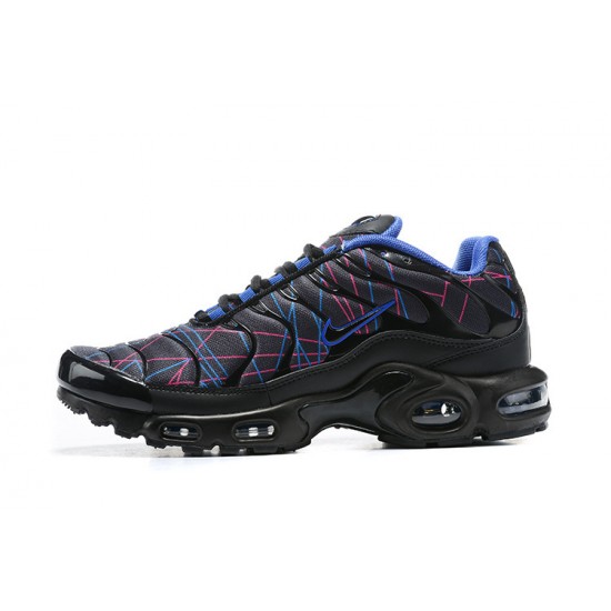 Air Max Plus Tn Black Blue AQ9979-400 Running Shoes Men's