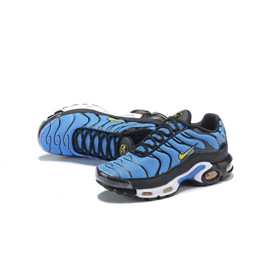 Air Max Plus Tn Black Blue BQ4629-003 Running Shoes Men's