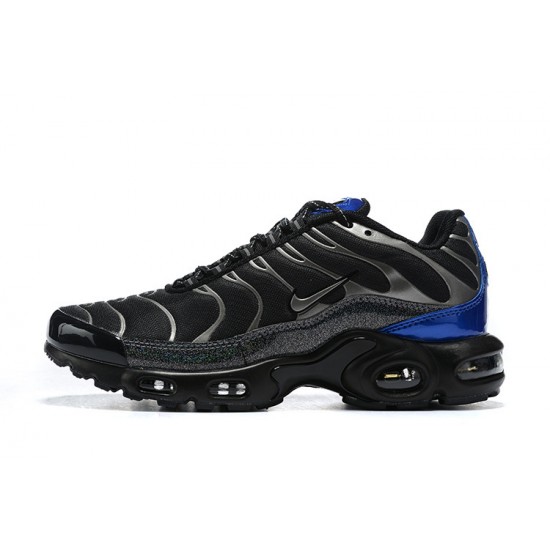 Air Max Plus Tn Black Blue CW2646-001 Running Shoes Men's