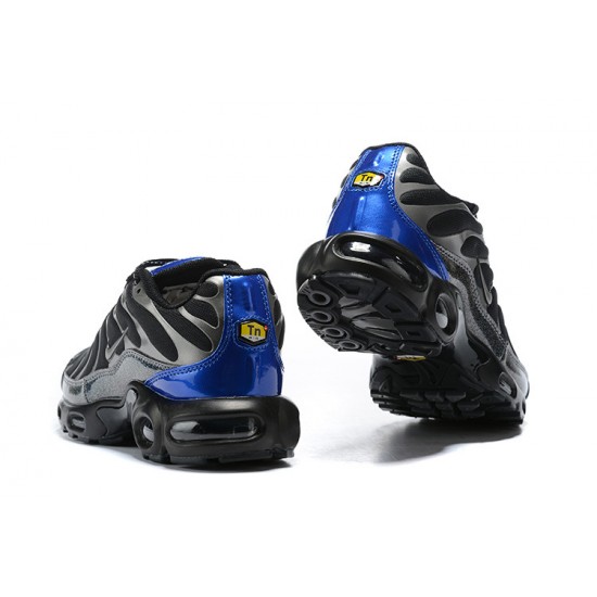 Air Max Plus Tn Black Blue CW2646-001 Running Shoes Men's