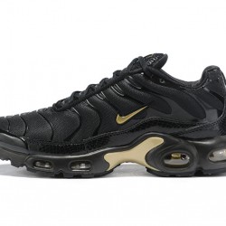 Air Max Plus Tn Black Gold 852630-001 Running Shoes Men's