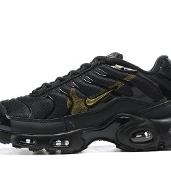 Air Max Plus Tn Black Gold Running Shoes Men's