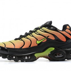 Air Max Plus Tn Black Yellow AQ9979-001 Running Shoes Men's