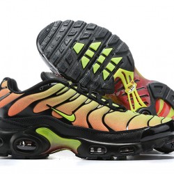 Air Max Plus Tn Black Yellow AQ9979-001 Running Shoes Men's