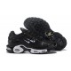 Air Max Plus Tn Black and White Running Shoes Men's