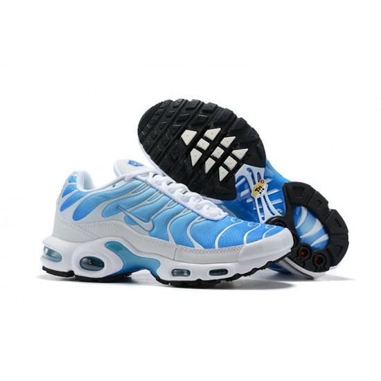 Air Max Plus Tn Blue White 852630-411 Running Shoes Men's