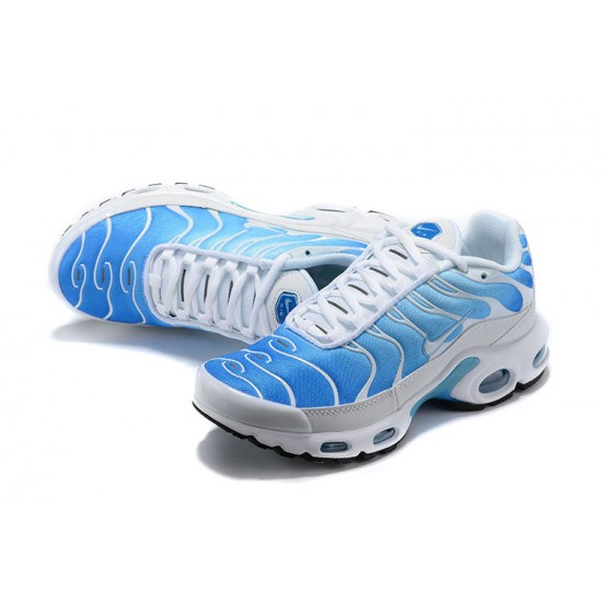 Air Max Plus Tn Blue White 852630-411 Running Shoes Men's