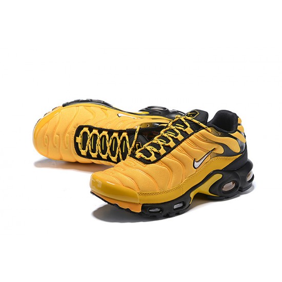 Air Max Plus Tn Frequency Pack Yellow Black AV7940-700 Running Shoes Men's