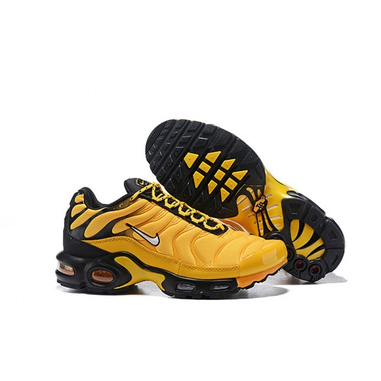 Air Max Plus Tn Frequency Pack Yellow Black AV7940-700 Running Shoes Men's