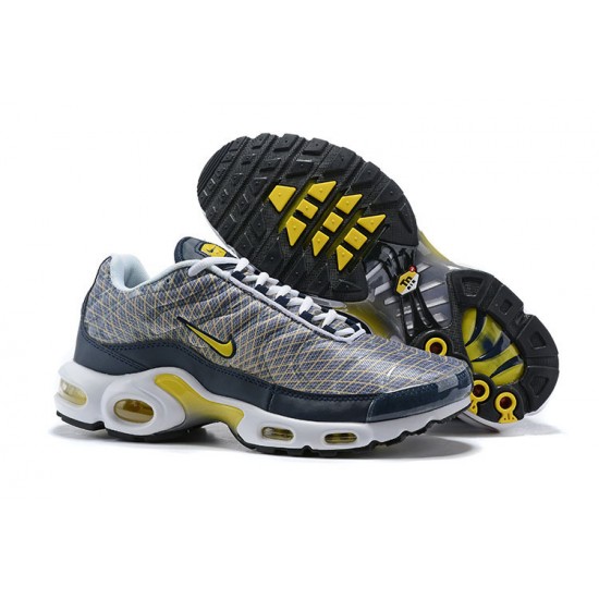 Air Max Plus Tn Grey Yellow BV1983-500 Running Shoes Men's