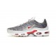 Air Max Plus Tn Grey and White Running Shoes Men's