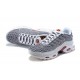 Air Max Plus Tn Grey and White Running Shoes Men's