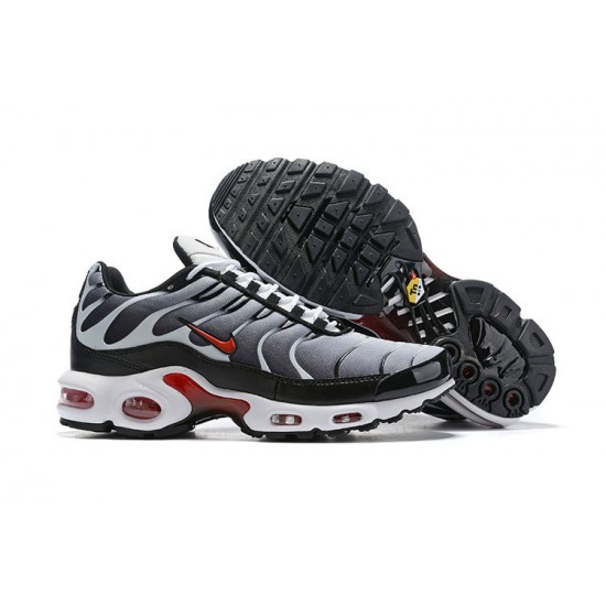 Air Max Plus Tn QS Black Red Running Shoes Men's