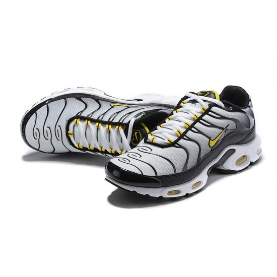 Air Max Plus Tn QS Black Yellow CI2299-002 Running Shoes Men's