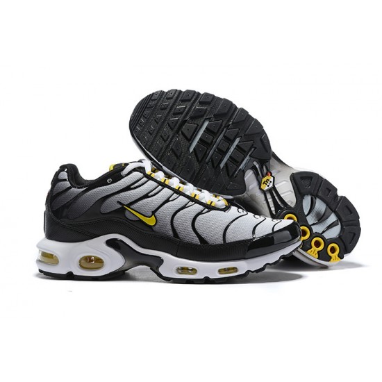 Air Max Plus Tn QS Black Yellow CI2299-002 Running Shoes Men's