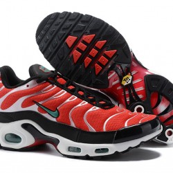 Air Max Plus Tn Red Black Running Shoes Men's