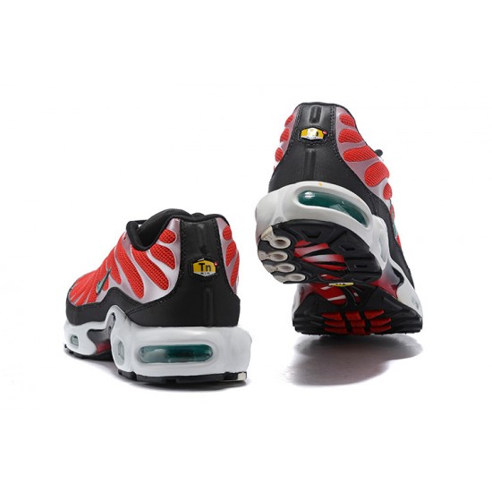 Air Max Plus Tn Red Black Running Shoes Men's