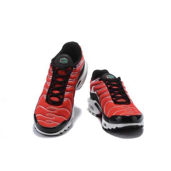 Air Max Plus Tn Red Black Running Shoes Men's